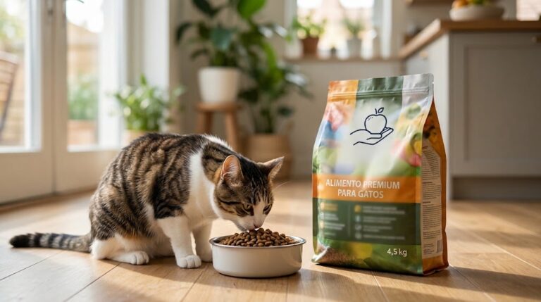 comida premium para gatos